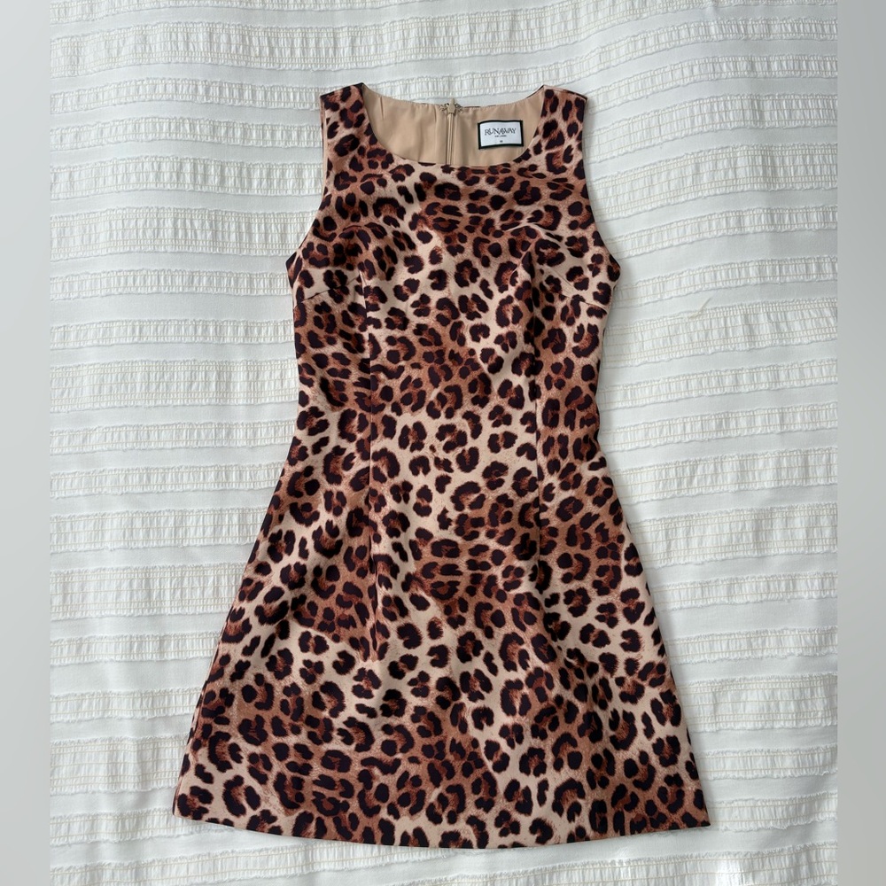 Leopard Print Mini Dress